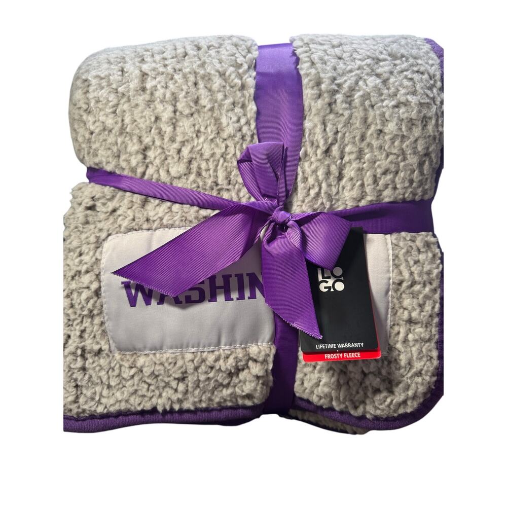 Washington State Frosty Fleece Blanket 50x60 throw